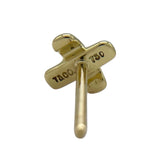 ティファニー TIFFANY＆CO クロスステッチピアス K18YG ジュエリー