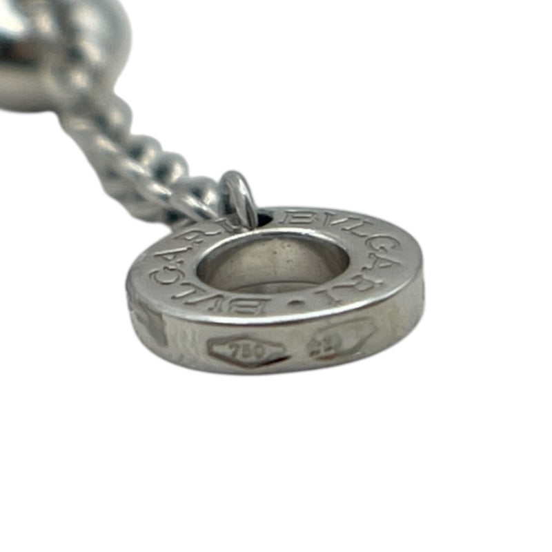 ブルガリ BVLGARI ビーゼロワン エレメントネックレス ホワイトゴールド Au750 ダイヤモンド ジュエリー