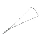 ブルガリ BVLGARI ビーゼロワン エレメントネックレス ホワイトゴールド Au750 ダイヤモンド ジュエリー