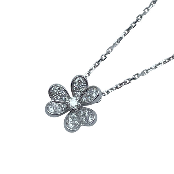 ヴァンクリーフ＆アーペル Van Cleef & Arpels フリヴォルミニネックレス ホワイトゴールド Au750 ジュエリー
