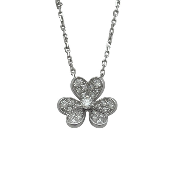 ヴァンクリーフ＆アーペル Van Cleef & Arpels フリヴォルミニネックレス ホワイトゴールド Au750 ジュエリー