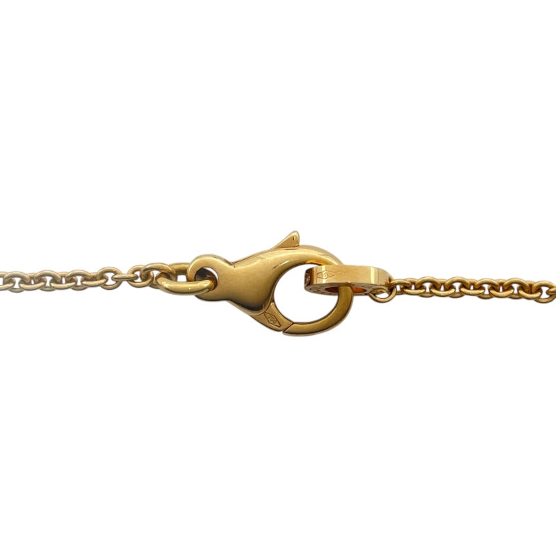 ブルガリ BVLGARI ビーゼロワンネックレス ホワイトゴールドxピンク