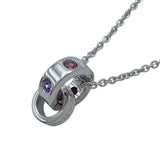 ブルガリ BVLGARI ローマンソルベネックレス ホワイトゴールド Au750 ジュエリー
