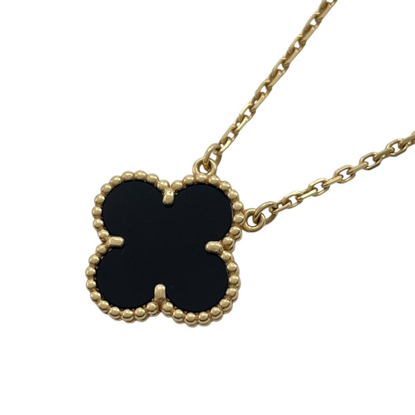 ヴァンクリーフ＆アーペル Van Cleef & Arpels ヴィンテージアルハンブラネックレス ゴールド Au750 ジュエリー