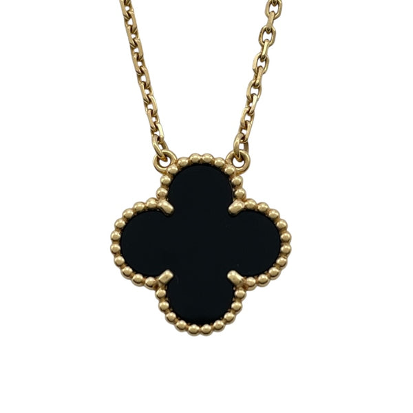 ヴァンクリーフ＆アーペル Van Cleef & Arpels ヴィンテージアルハンブラネックレス ゴールド Au750 ジュエリー