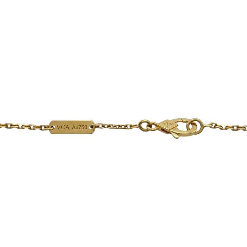 ヴァンクリーフ＆アーペル Van Cleef & Arpels ヴィンテージアルハンブラネックレス ゴールド Au750 ジュエリー