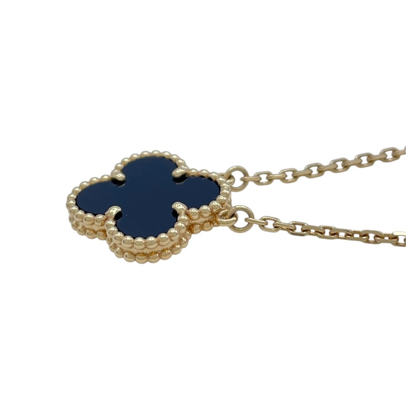 ヴァンクリーフ＆アーペル Van Cleef & Arpels ヴィンテージアルハンブラネックレス ゴールド Au750 ジュエリー