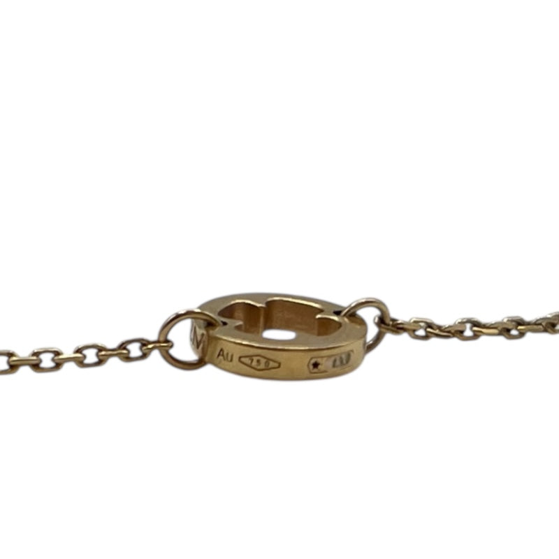 ブルガリ BVLGARI フィオレヴァー ブレスレットML ピンクゴールド Au750 ダイヤモンド ジュエリー