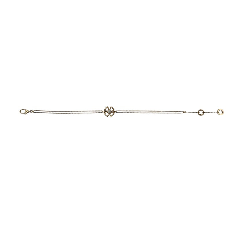 ブルガリ BVLGARI フィオレヴァー ブレスレットML ピンクゴールド Au750 ダイヤモンド ジュエリー