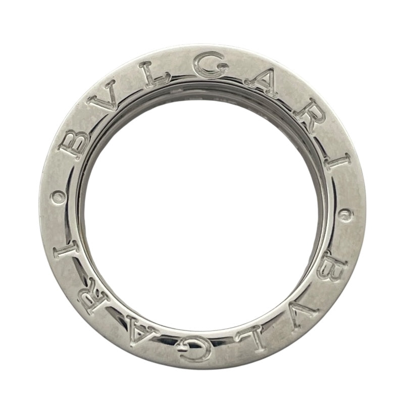 ブルガリ BVLGARI ビーゼロワンリング 3バンド (S) ホワイトゴールド 750 ジュエリー