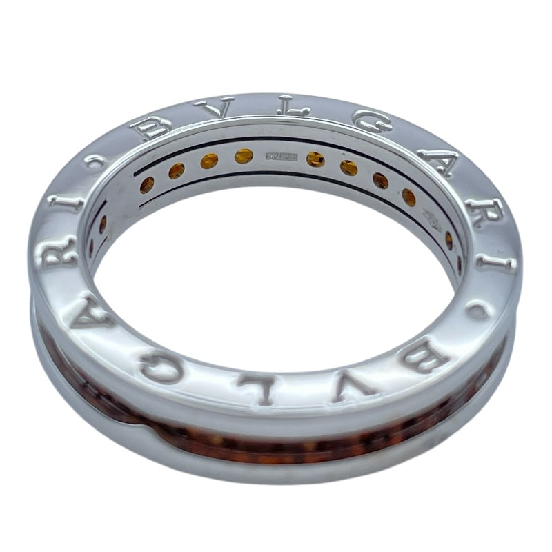 ブルガリ BVLGARI ビーゼロワンリング1バンド ホワイトゴールド 750 ジュエリー