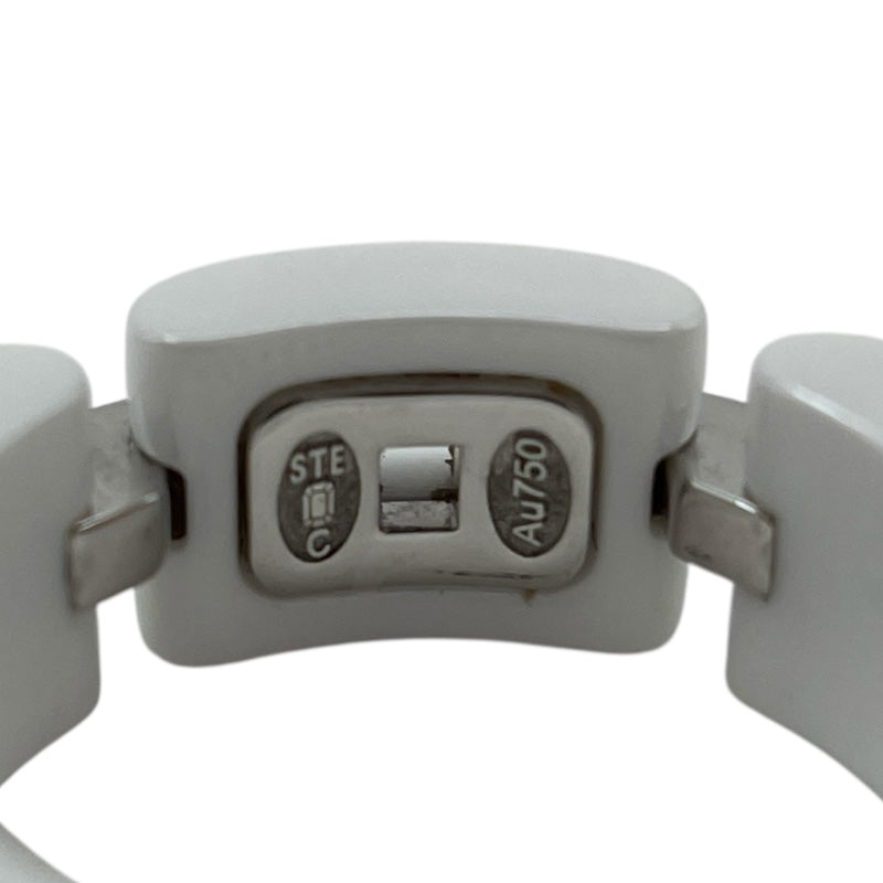 シャネル CHANEL ウルトラコレクション ダイヤリング セラミック ホワイトゴールド Au750 ダイヤモンド ジュエリー