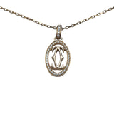 カルティエ Cartier ロゴドゥーブル ダイヤネックレス ピンクゴールド 750PG ジュエリー