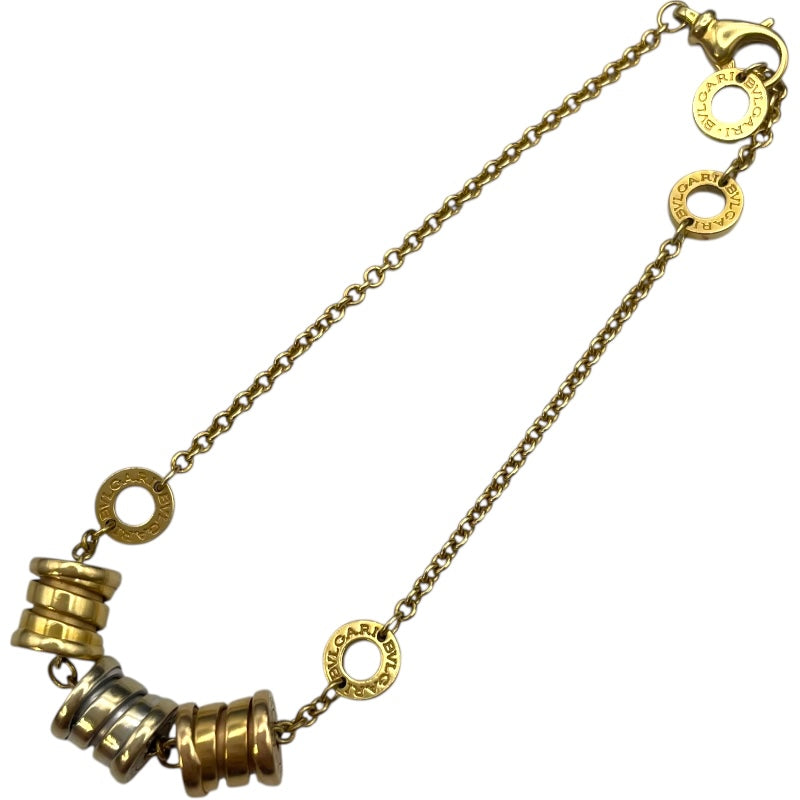 ブルガリ BVLGARI ビーゼロワン エレメントブレスレット イエローゴールド×ホワイトゴールド×ピンクゴールド K18YG/K18PG/K18WG ジュエリー