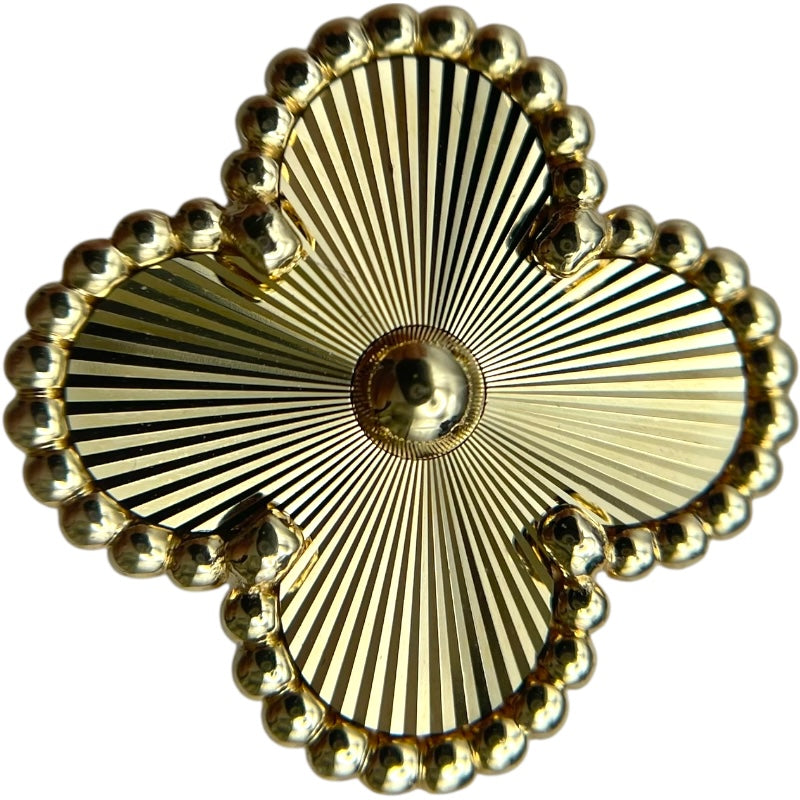 ヴァンクリーフ＆アーペル Van Cleef & Arpels ヴィンテージアルハンブラリング イエローゴールド 750 ジュエリー