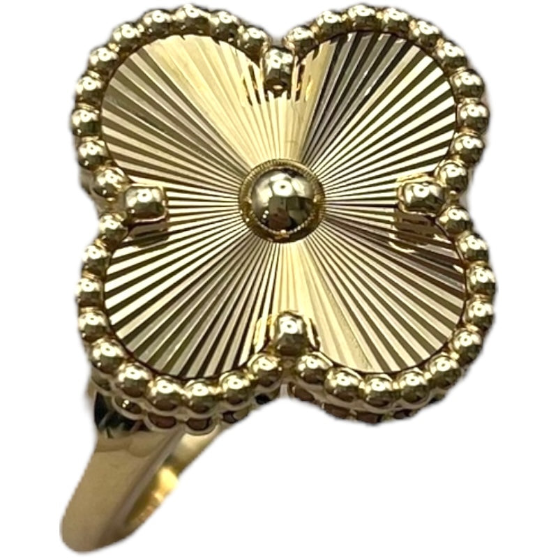 ヴァンクリーフ＆アーペル Van Cleef & Arpels ヴィンテージアルハンブラリング イエローゴールド 750 ジュエリー