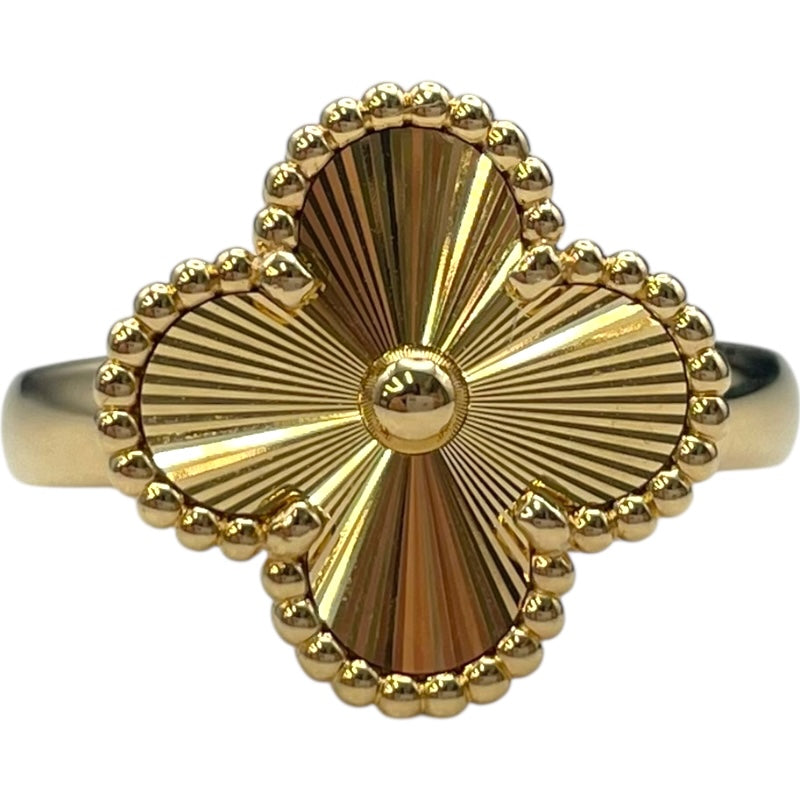 ヴァンクリーフ＆アーペル Van Cleef & Arpels ヴィンテージアルハンブラリング イエローゴールド 750 ジュエリー