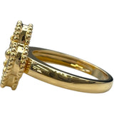 ヴァンクリーフ＆アーペル Van Cleef & Arpels ヴィンテージアルハンブラリング イエローゴールド 750 ジュエリー