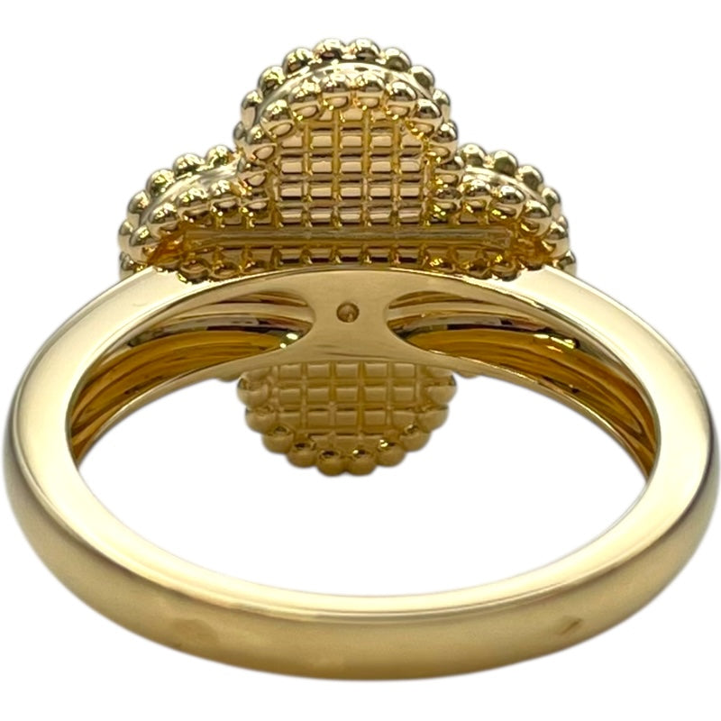 ヴァンクリーフ＆アーペル Van Cleef & Arpels ヴィンテージアルハンブラリング イエローゴールド 750 ジュエリー