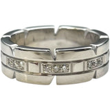 カルティエ Cartier タンクフランセーズ ダイヤリング LM ホワイトゴールド 750WG ジュエリー