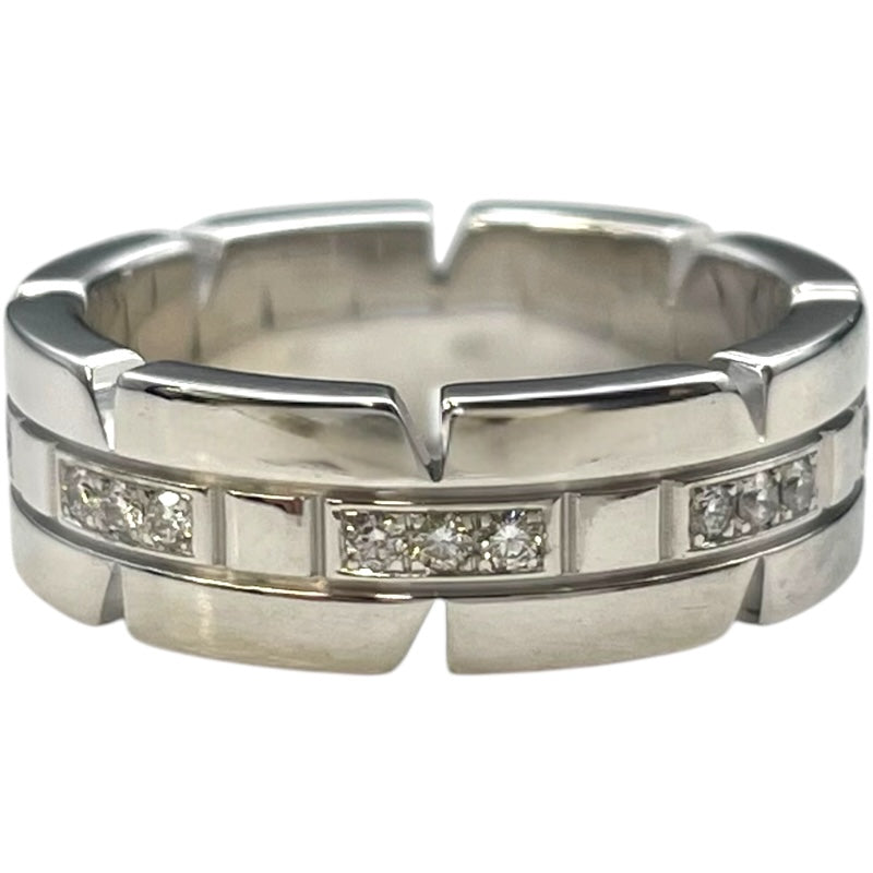 カルティエ Cartier タンクフランセーズ ダイヤリング LM ホワイトゴールド 750WG ジュエリー