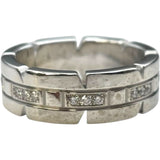 カルティエ Cartier タンクフランセーズ ダイヤリング LM ホワイトゴールド 750WG ジュエリー