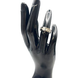 カルティエ Cartier タンクフランセーズ ダイヤリング LM ホワイトゴールド 750WG ジュエリー