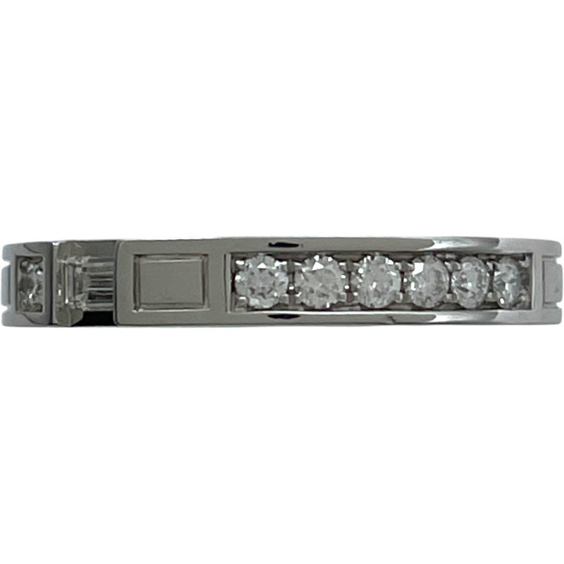ハリーウィンストン HARRY WINSTON トラフィックアクセントダイヤバンドリング プラチナ Pt950/ダイヤモンド ジュエリー