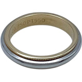 ティファニー TIFFANY＆CO ミルグレインリング ゴールド/プラチナ 750/Pt950 ジュエリー