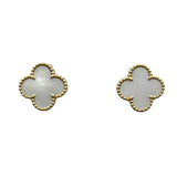 ヴァンクリーフ＆アーペル Van Cleef & Arpels ヴィンテージアルハンブラピアス ゴールド Au750/マザーオブパール ジュエリー
