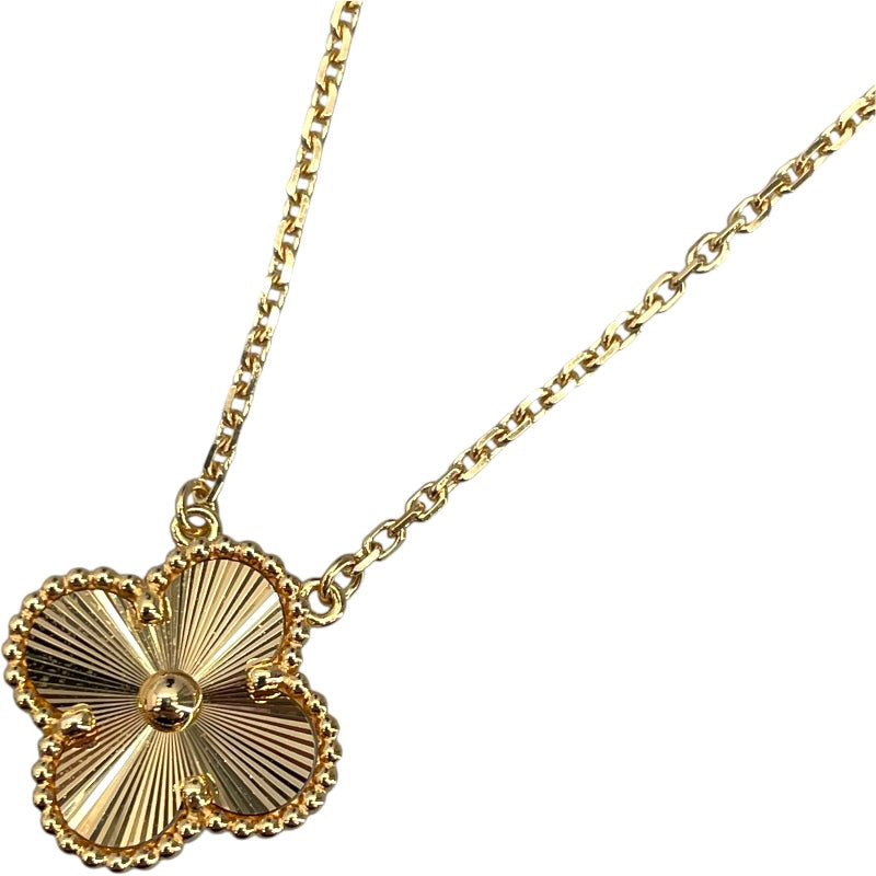 ヴァンクリーフ＆アーペル Van Cleef & Arpels ヴィンテージアルハンブラネックレス ゴールド Au750 ジュエリー