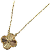 ヴァンクリーフ＆アーペル Van Cleef & Arpels ヴィンテージアルハンブラネックレス ゴールド Au750 ジュエリー