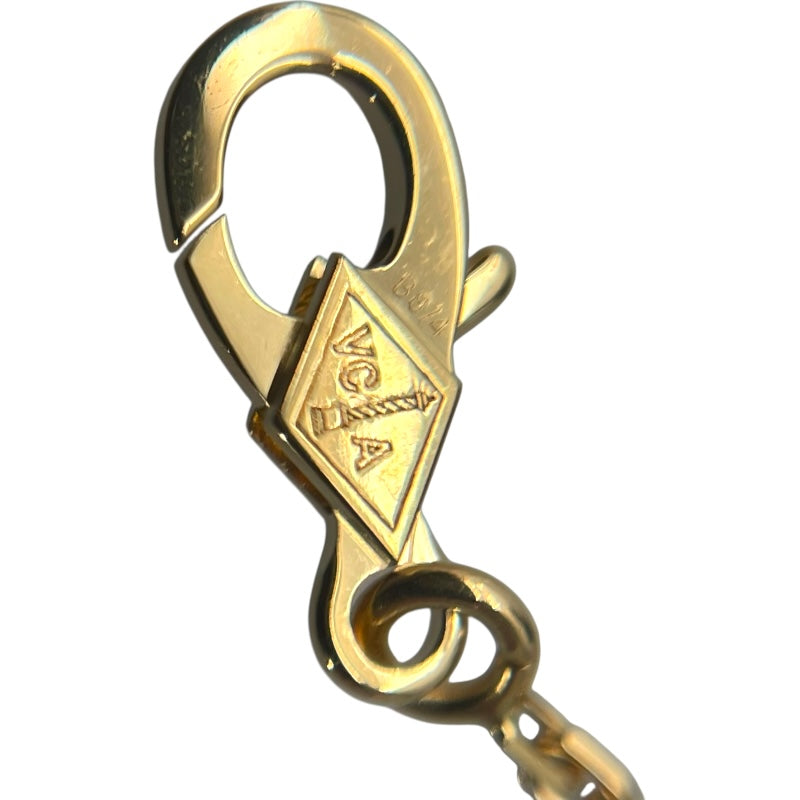 ヴァンクリーフ＆アーペル Van Cleef & Arpels ヴィンテージアルハンブラネックレス ゴールド Au750 ジュエリー