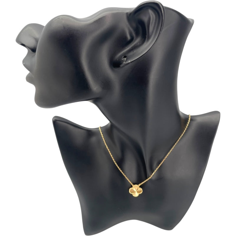 ヴァンクリーフ＆アーペル Van Cleef & Arpels ヴィンテージアルハンブラネックレス ゴールド Au750 ジュエリー