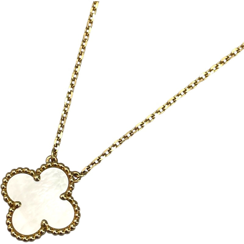 ヴァンクリーフ＆アーペル Van Cleef & Arpels ヴィンテージアルハンブラネックレス ゴールド Au750 ジュエリー