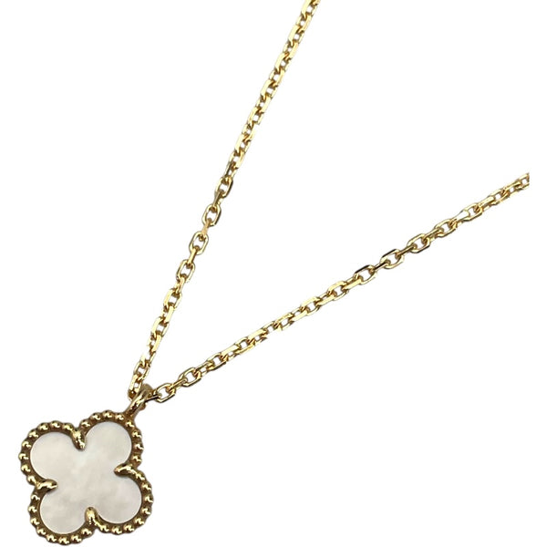 ヴァンクリーフ＆アーペル Van Cleef & Arpels スウィートアルハンブラネックレス ゴールド Au750 ジュエリー