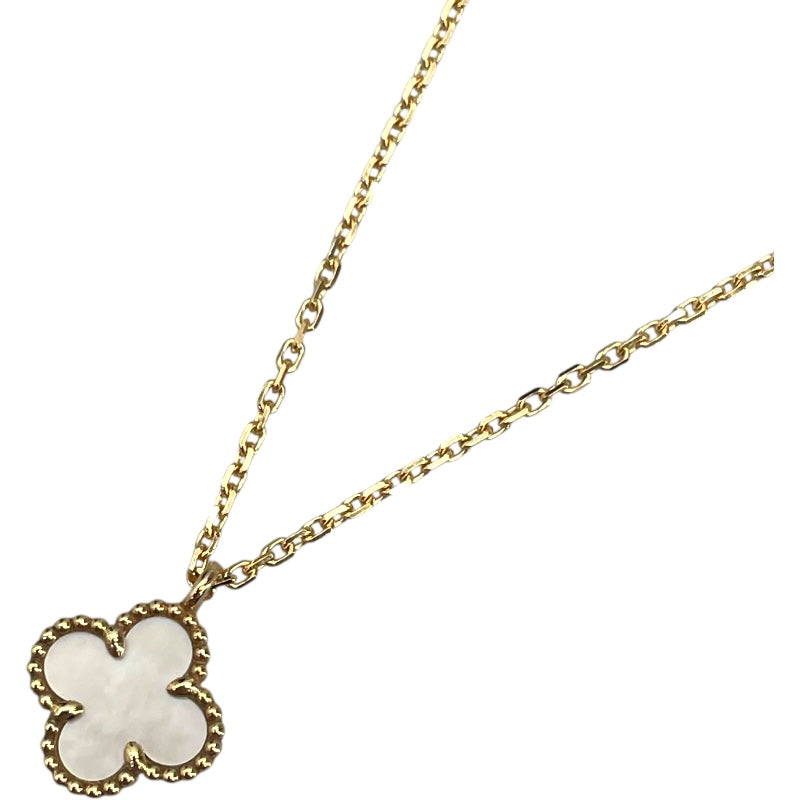 ヴァンクリーフ＆アーペル Van Cleef & Arpels スウィートアルハンブラネックレス ゴールド Au750 ジュエリー