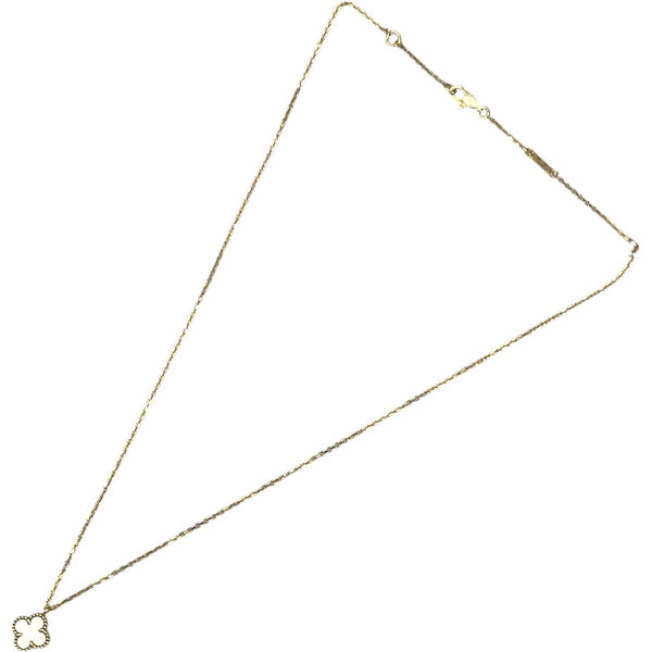 ヴァンクリーフ＆アーペル Van Cleef & Arpels スウィートアルハンブラネックレス ゴールド Au750 ジュエリー