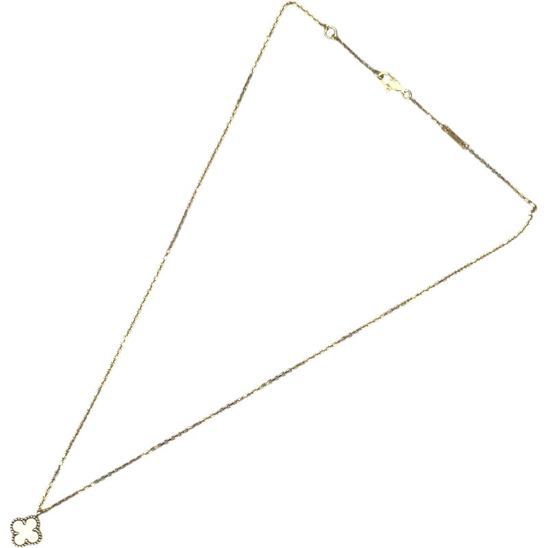 ヴァンクリーフ＆アーペル Van Cleef & Arpels スウィートアルハンブラネックレス ゴールド Au750 ジュエリー