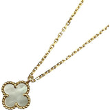 ヴァンクリーフ＆アーペル Van Cleef & Arpels スウィートアルハンブラネックレス ゴールド Au750 ジュエリー