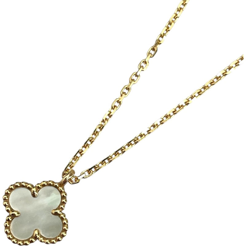 ヴァンクリーフ＆アーペル Van Cleef & Arpels スウィートアルハンブラネックレス ゴールド Au750 ジュエリー
