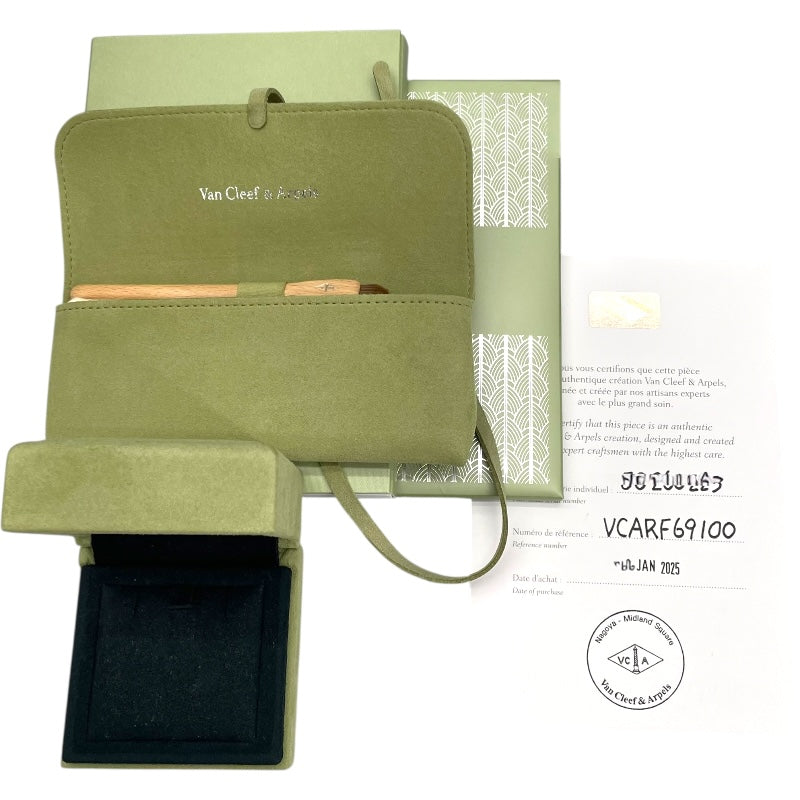 ヴァンクリーフ＆アーペル Van Cleef & Arpels スウィートアルハンブラネックレス ゴールド Au750 ジュエリー