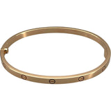 カルティエ Cartier ラブブレスSM ピンクゴールド Au750 ジュエリー