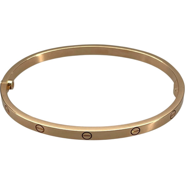 カルティエ Cartier ラブブレスSM ピンクゴールド Au750 ジュエリー