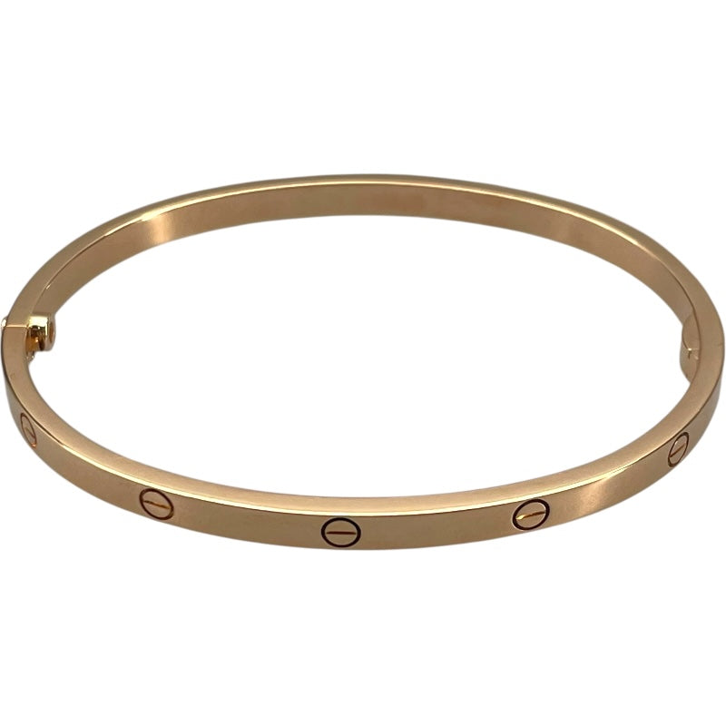 カルティエ Cartier ラブブレスSM ピンクゴールド Au750 ジュエリー