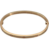 カルティエ Cartier ラブブレスSM ピンクゴールド Au750 ジュエリー