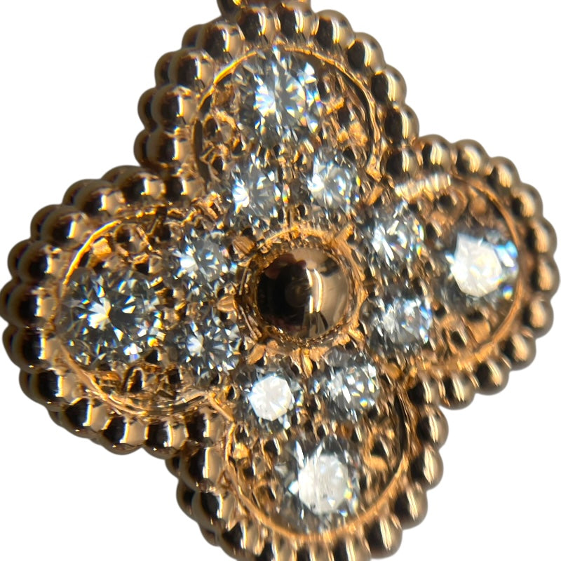 ヴァンクリーフ＆アーペル Van Cleef & Arpels ヴィンテージアルハンブラ5Pブレス ピンクゴールド Au750 ジュエリー