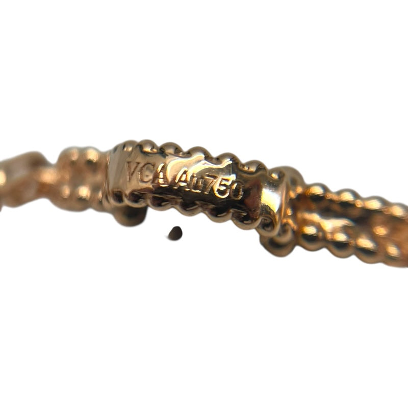 ヴァンクリーフ＆アーペル Van Cleef & Arpels ヴィンテージアルハンブラ5Pブレス ピンクゴールド Au750 ジュエリー