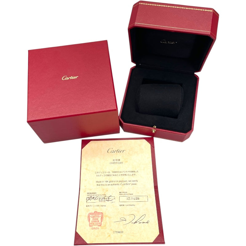 カルティエ Cartier ジュストアンクルダイヤブレス ピンクゴールド Au750 ジュエリー