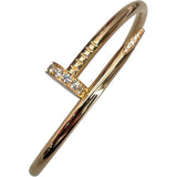 カルティエ Cartier ジュストアンクルダイヤブレス ピンクゴールド Au750 ジュエリー